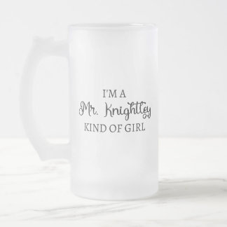 Ik ben een soort meisje van Mr Knachtley. Matglas Bierpul