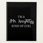 Ik ben een soort meisje van Mr Knachtley. Planner (Voorkant)