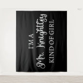 Ik ben een soort meisje van Mr Knachtley. Wandkleed (Voorkant)