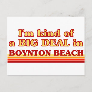 Ik ben een soort van BIG DEAL in Boynton Beach Briefkaart