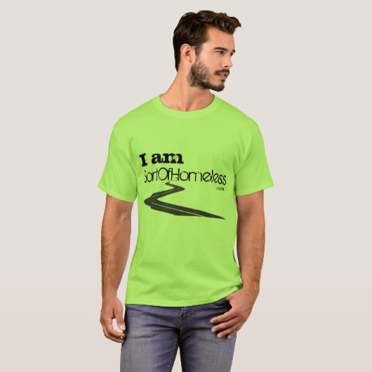Ik ben een soortOfHomeless T-shirt (Voorkant volledig)