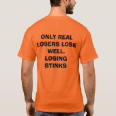 Ik ben een Sore Loser T-shirt (Achterkant)