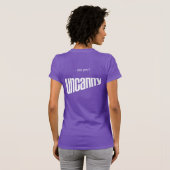 Ik ben een Space Unicorn shirt (donkere kleuren) (Achterkant volledig)