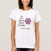 Ik ben een speciaal F'ing Snowflake Sarcoidose War T-shirt (Voorkant)