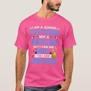 Ik Ben Een Sschool Schoonmaakexpert Schoonmaker T-shirt