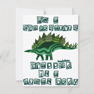 Ik ben een Stegosaurus