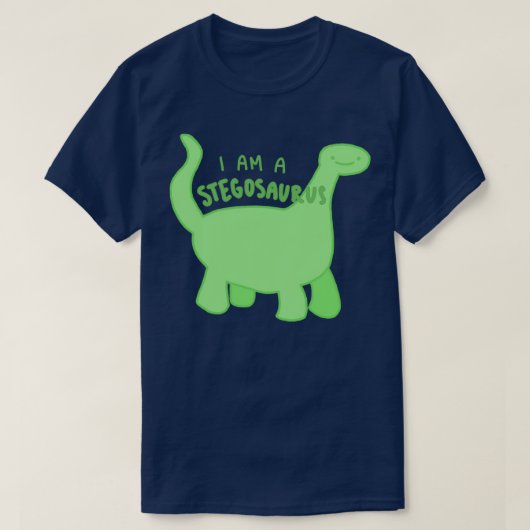 Ik ben een Stegosaurus T-shirt (Design voorkant)