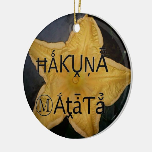 Ik ben een ster binnen. keramisch ornament (Links)