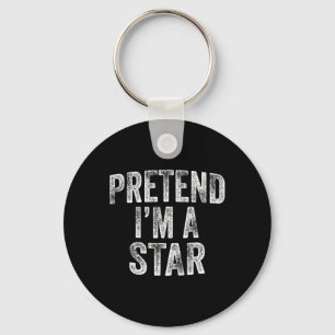Ik ben een ster kostuum familie Lazy Halloween Par Sleutelhanger