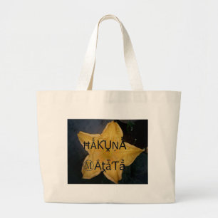 Ik ben een ster van binnen. grote tote bag