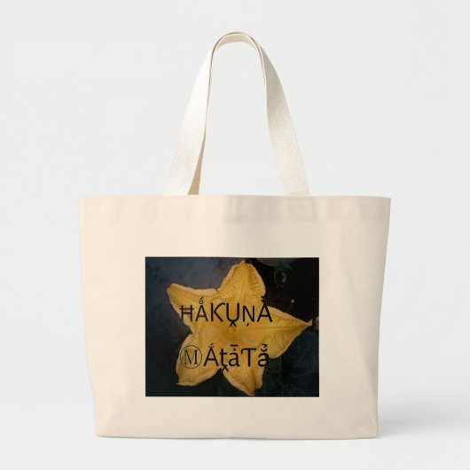 Ik ben een ster van binnen. grote tote bag (Voorkant)