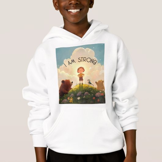 Ik ben een sterke jongens affirmatie (Voorkant)