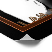 Ik ben een sterke zwarte vrouw poster (Hoek)