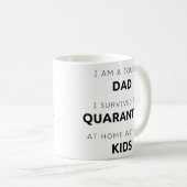 Ik ben een stoere vader. Vaderdag Koffiemok (Voorkant rechts)