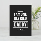 Ik ben een stompzinnige papa | Vader Gift Bedankkaart (Staand voorkant)