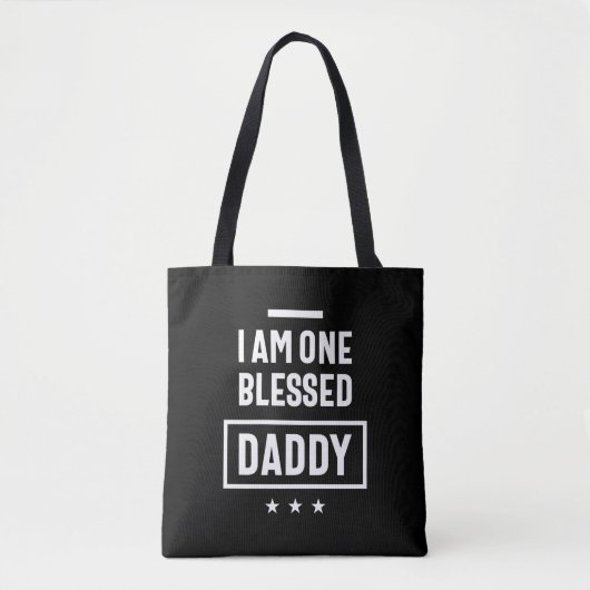 Ik ben een stompzinnige papa | Vader Gift Tote Bag (Voorkant)
