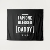 Ik ben een stompzinnige papa | Vader Gift Wandkleed (Voorkant (horizontaal))