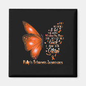 Ik ben een Storm van multiple sclerose-bewustzijns Magneet (Voorkant)