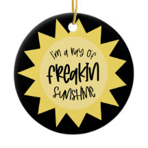 Ik ben een straal van frisse zonneschijn.