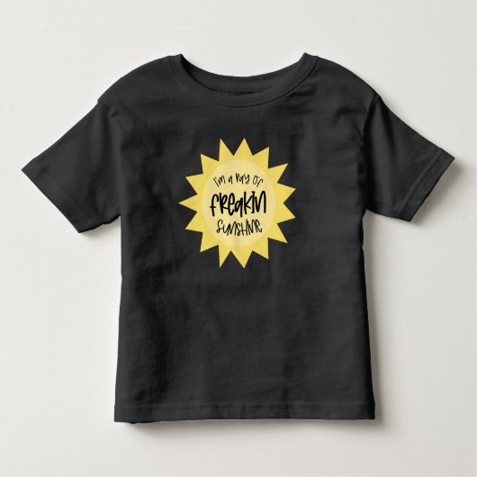 Ik ben een straal van frisse zonneschijn. kinder shirts (Voorkant)