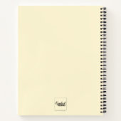 Ik ben een straal van frisse zonneschijn. notitieboek (Achterkant)