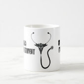 Ik ben een student geneeskunde. Natuurlijk ben ik  Koffiemok (Center)