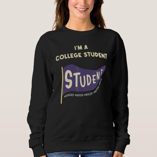 Ik Ben Een Studentenontwerp Trui (Voorkant)