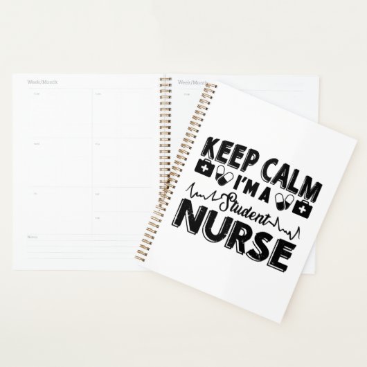 Ik ben een studentenverpleegster planner (Display)