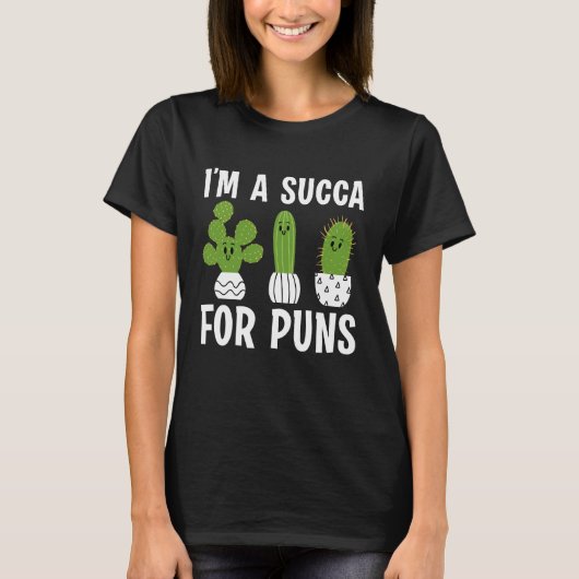 Ik ben een Succa voor Puns T-shirt (Voorkant)