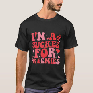 Ik ben een sucker voor Preemies Nicu Nurse Groovy  T-shirt