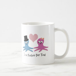 Ik ben een sukkel voor je! Cute Octopi Koffiemok
