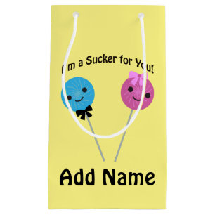 Ik ben een sukkel voor je! klein cadeauzakje