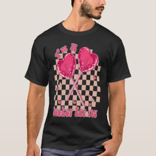 Ik ben een sukkel voor je Snoep Lollipop Valentin T-shirt