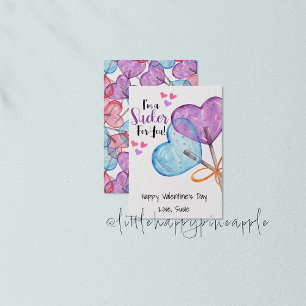 Ik ben een sukkel voor je Valentijn Kaart