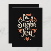 Ik ben een sukkel voor jou informatiekaartje (Voorkant / Achterkant)