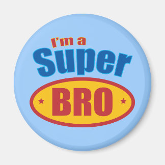 Ik ben een Super Bro Super Hero Brother Magneet