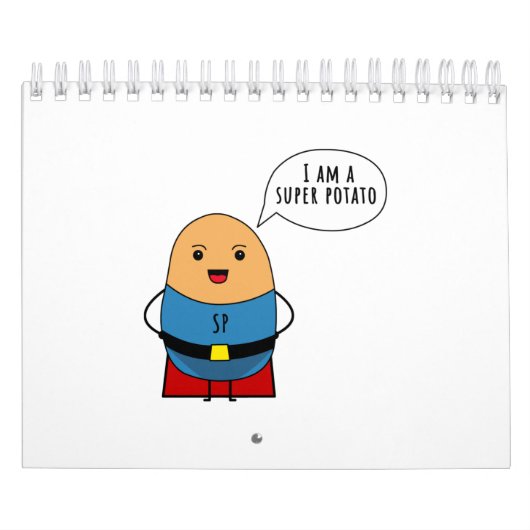 Ik ben een superaardappel kalender (Hoes)