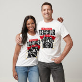 Ik ben een Superheld Docenten Waardering T-shirt (Unisex)