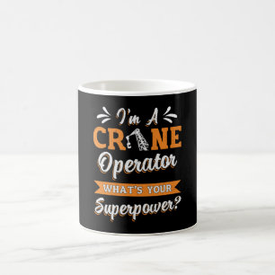 Ik ben een Superpower Worker Driver Koffiemok
