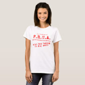 Ik ben een supporter van F.R.U.A. T-Shirt (Voorkant volledig)