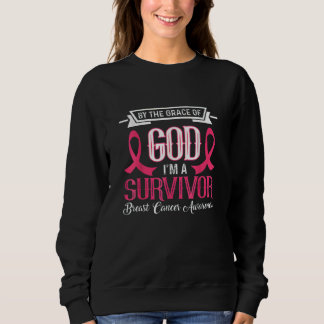 Ik ben een Survivor Borst Cancer Awareness Pink Ri Trui