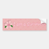Ik ben een Survivor Bumpersticker (Voorkant)