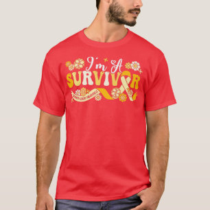 Ik ben een Survivor Childhood Cancer Awareness Sup T-shirt
