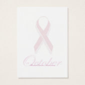 Ik ben een Survivor Gift Label Visitekaartjes (Achterkant)