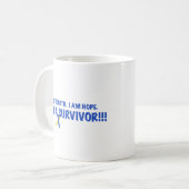 Ik ben een Survivor!!! Koffiemok (Voorkant links)