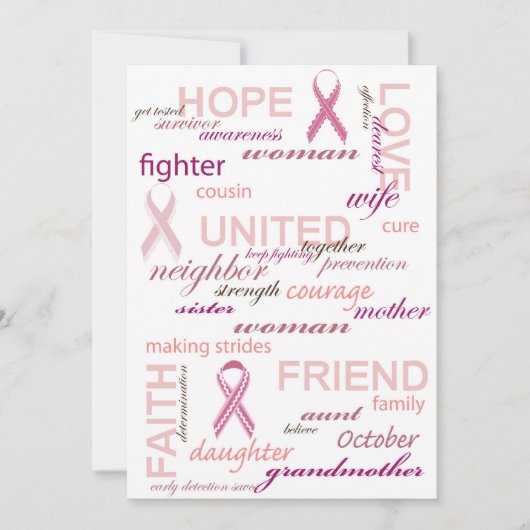 Ik ben een Survivor Uitnodiging (Voorkant)