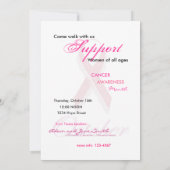 Ik ben een Survivor Uitnodiging (Achterkant)