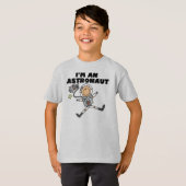 Ik ben een T-shirt van het Astronaut Kind (Voorkant volledig)