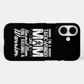 Ik ben een taekwondo-moeder als een normale moeder Case-Mate iPhone case (Achterkant (horizontaal))