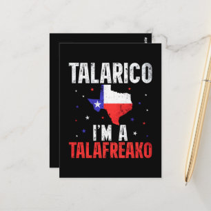 Ik ben een Talafreako James Talarico 2026 Texas Briefkaart